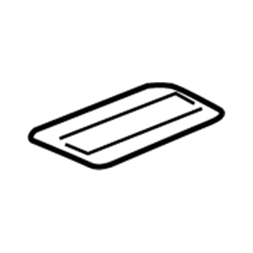 Dodge 4680610AA Air Bag Label