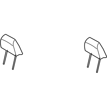 Dodge 1DK911D5AA Headrest