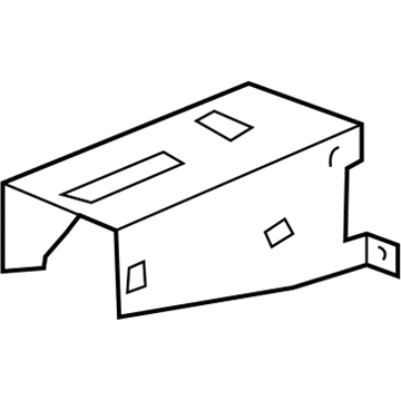 Dodge 53032172AB Vapor Canister Bracket