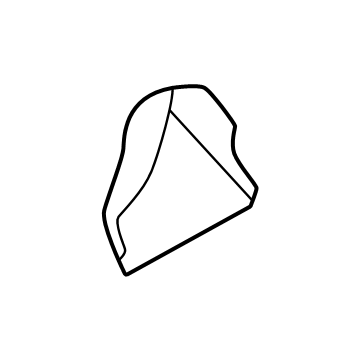 Ram 1ZS87JXWAA Seat Belt Assembly Cover