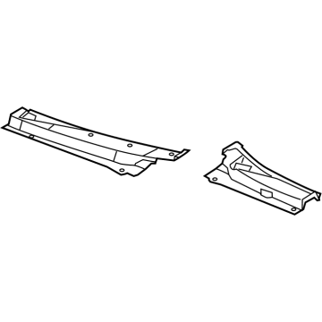 Dodge 5058934AE Cowl Grille