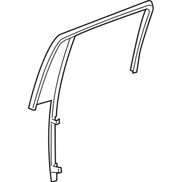 Chrysler 55364758AC Fixed Glass