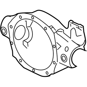 Chrysler 68003634AB Axle Housing