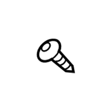 Dodge 6507238AA Mud Guard Screw