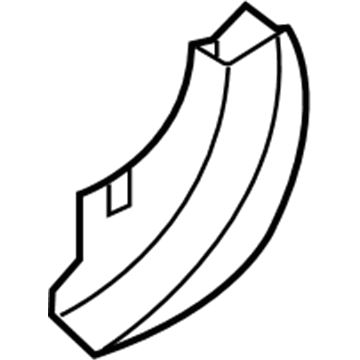 Mopar 4814754AD Stone Guard, Front Passenger Side Mopar 4814754AD Stone Guard, Front Passenger Side