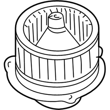 Chrysler Sebring Blower Motor - MR500469