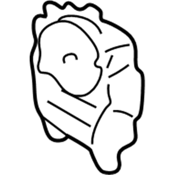 Chrysler Sebring Blower Motor - MR460374