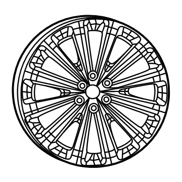 Jeep 4755411AB Wheel, Alloy