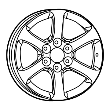 Jeep Wagoneer Spare Wheel - 4755327AA