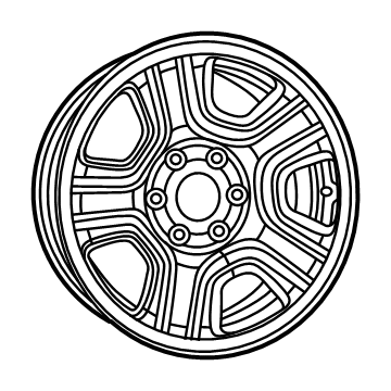 Jeep Wagoneer Spare Wheel - 68675319AA