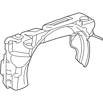 Dodge 5015533AB Upper Shroud