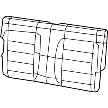 Jeep 7SN32NR3AA Seat Back Cover