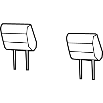 Jeep 7GR87TX7AA Headrest