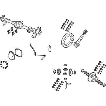 Jeep 68639147AA Axle Assembly