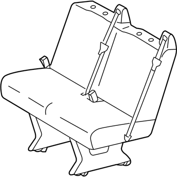 Dodge 5133134AA Seat Assembly