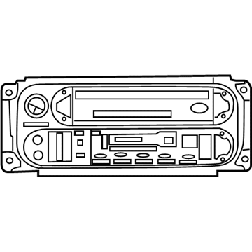 Chrysler 5064420AF Radio