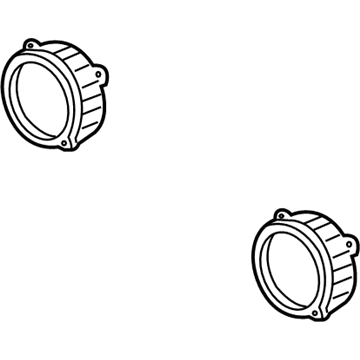 2007 Chrysler Aspen Car Speakers - 56040856AC