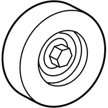 Dodge 68164932AD Idler Pulley