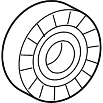 Dodge 4891720AA Idler Pulley
