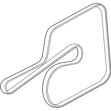 Dodge 5038725AA Serpentine Belt