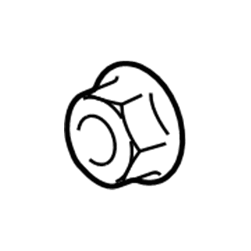 Dodge 6036433AA Wheel Nut