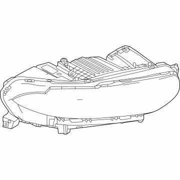Dodge 68606983AA Headlamp Assembly