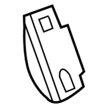 Dodge 55197482AB Foot Rest