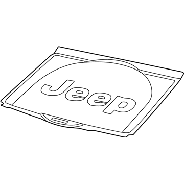 Jeep 5VW05LXHAA Storage Compart