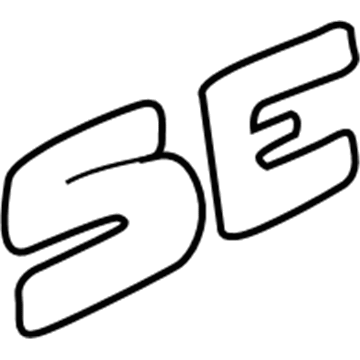 Dodge 5152001AA Nameplate