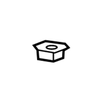 Dodge 6508483AA Deflector Nut