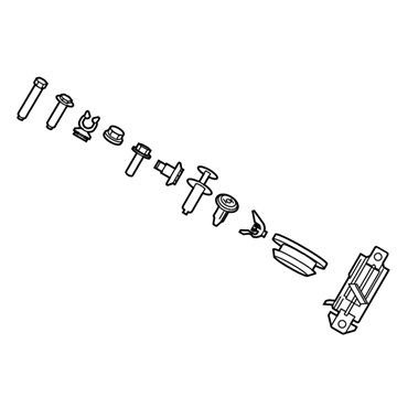 Dodge 68259492AB Hardware Kit