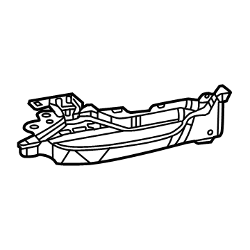 Mopar 68430465AB Lower Support
