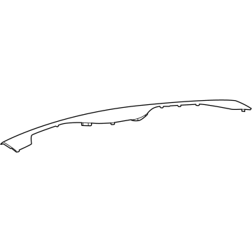 Mopar 6ZY65TX7AF Grille - Defroster 6ZY65TX7AF Mopar Grille - Defroster Illustration 1 of 1