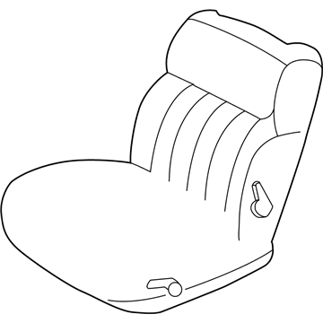 2001 Chrysler LHS Seat Cover - TN921L2AA