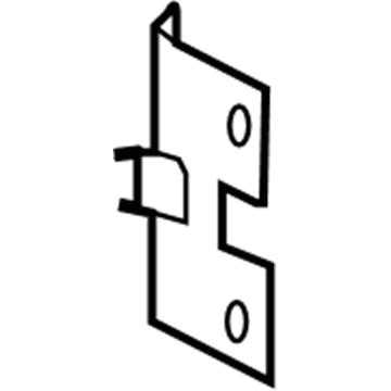 Dodge 5125584AA Pad Trim Plate