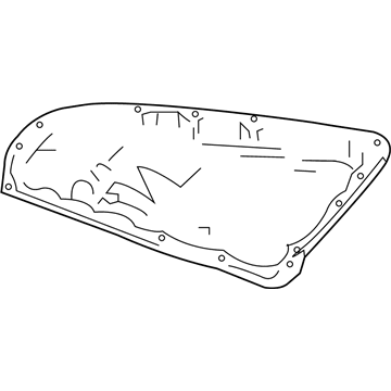 Jeep 5189837AA Transmission Pan