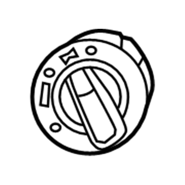 Dodge 68158243AB Headlamp Switch