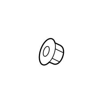 Jeep 6101443 Mirror Assembly Nut