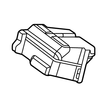 Jeep 68161024AA Mirror Assembly Pad