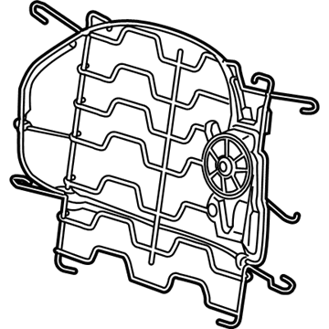 Jeep 68284378AA Flexmat - Front Seat Back