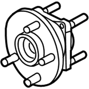Jeep 52111884AB Hub & Bearing