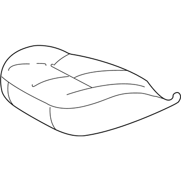 2002 Chrysler Sebring Seat Cushion - UN191DVAA