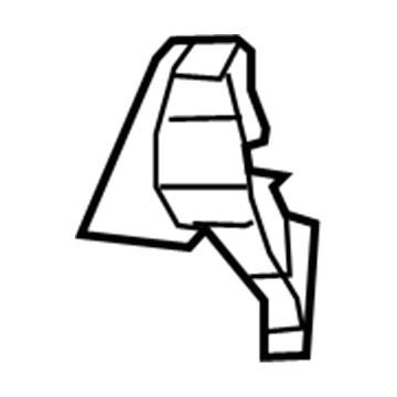 Mopar 5191737AB Lower Duct, Driver Side Mopar 5191737AB Lower Duct, Driver Side