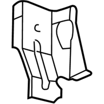 Dodge 4814738AC Mount Panel Support