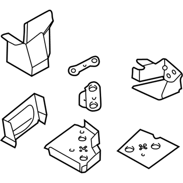 Chrysler 4696368 Lower Tie Extension