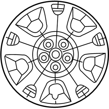 Dodge Charger Wheel Cover - UQ18ZDJAA