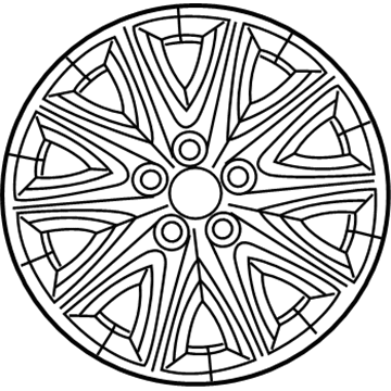 Dodge Charger Wheel Cover - 1DU31PAKAB