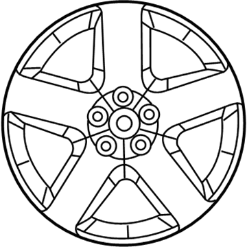 Dodge Charger Wheel Cover - 68166850AA