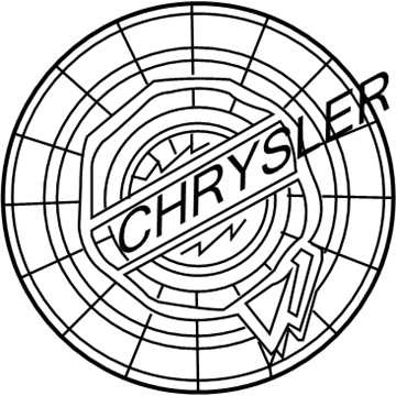 Chrysler Town & Country Wheel Cover - 4895899AB