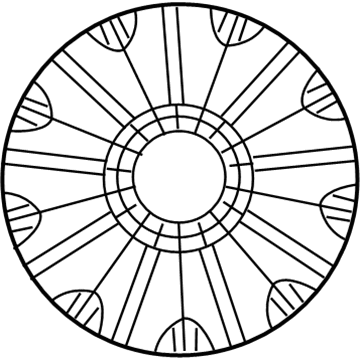 Dodge Charger Wheel Cover - 1DK11SZ0AA